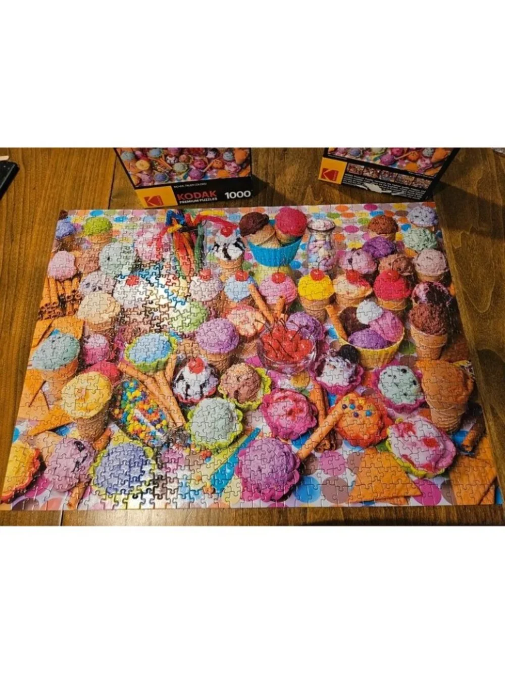 1000 piece puzzle Ice Cream Kodak